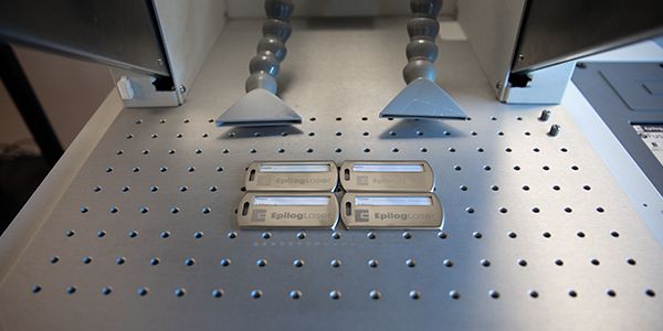 metal marking with the fusion galvo fiber laser